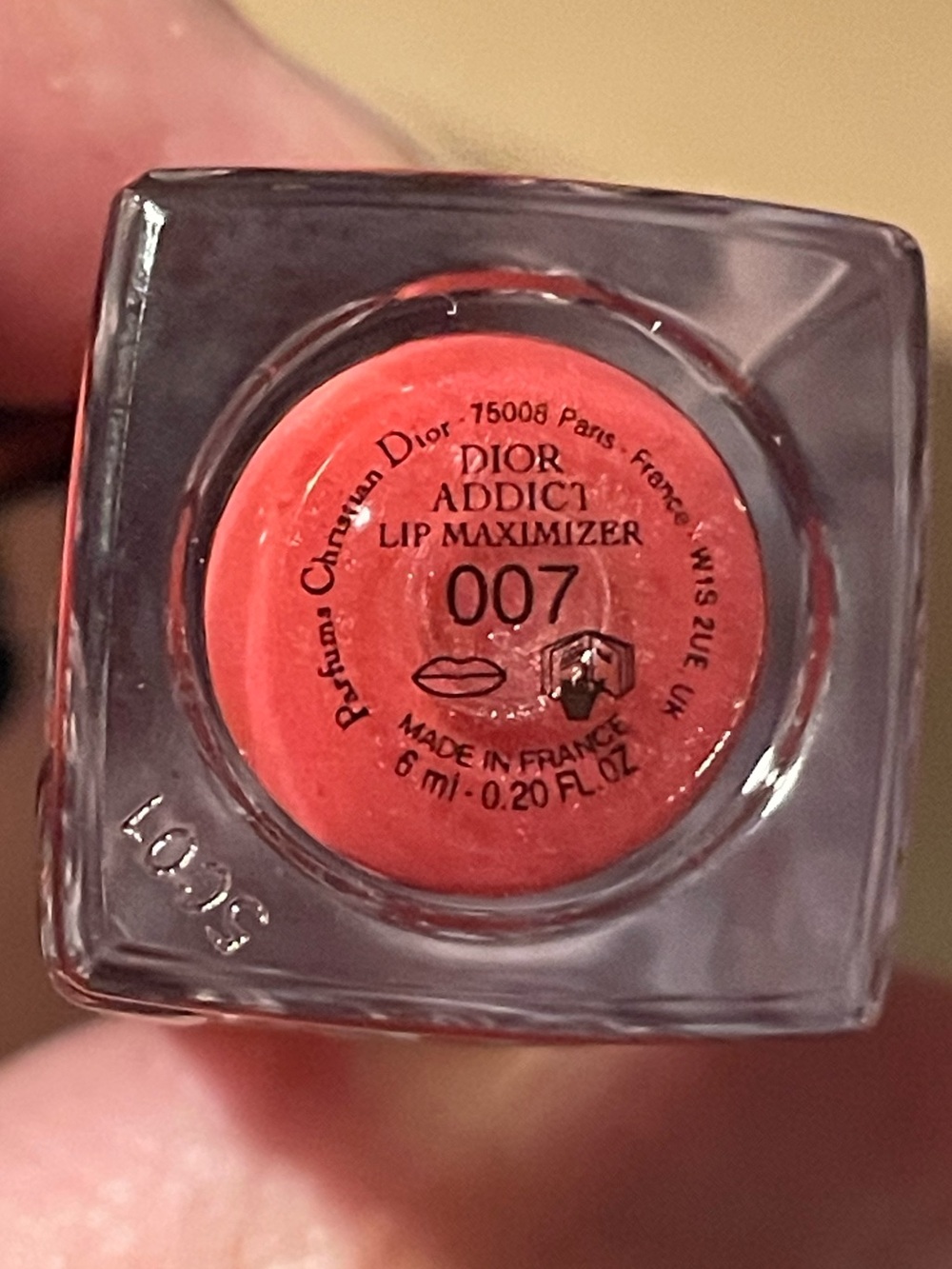 Dior Addict Lip Maximizer Gloss 007 Raspberry - Picture 2 of 2